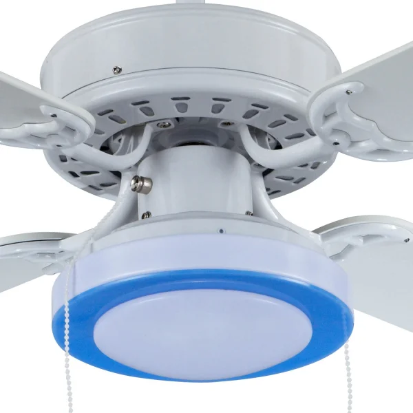 Plafon Led Azul Para Ventilador, Candeeiros e Iluminação | Lúzete Plafon Led Azul Para Ventilador, Candeeiros e Iluminação | Lúzete