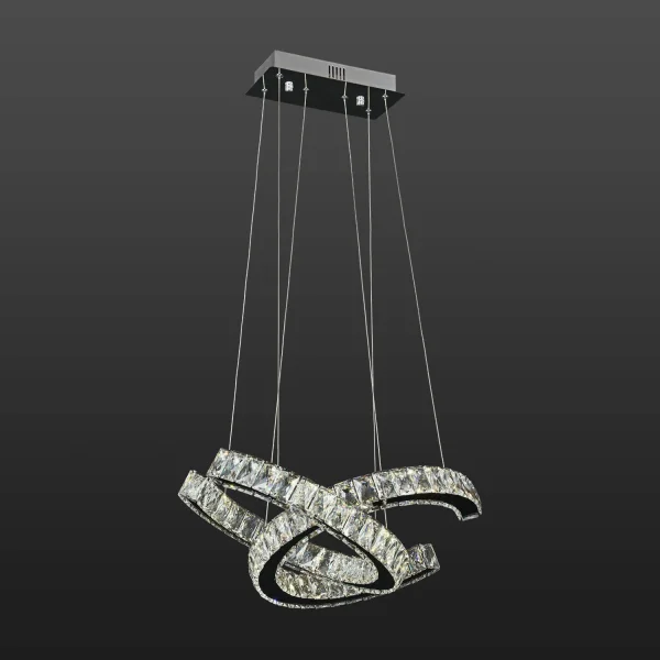 LÂMPADA DE TETO CRISTAL JULIETTE LED 40W 4000K