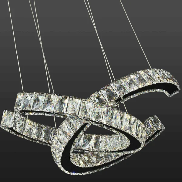 LÂMPADA DE TETO CRISTAL JULIETTE LED 40W 4000K