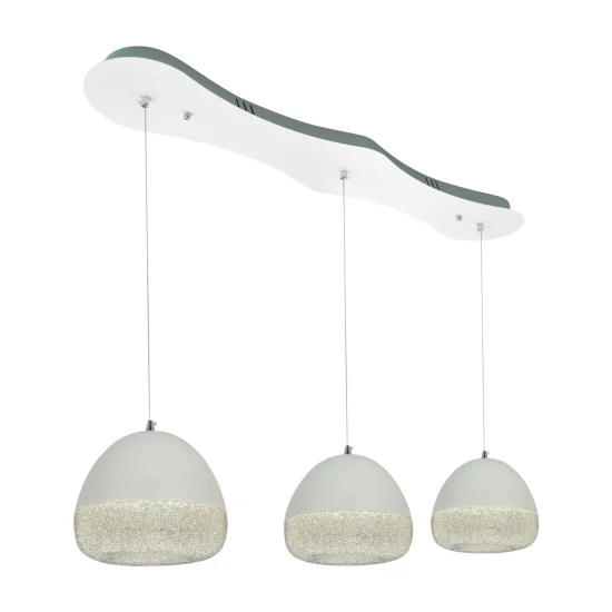 LÂMPADA DE TETO LED 3 LUZES ALBANY 45W 4000K