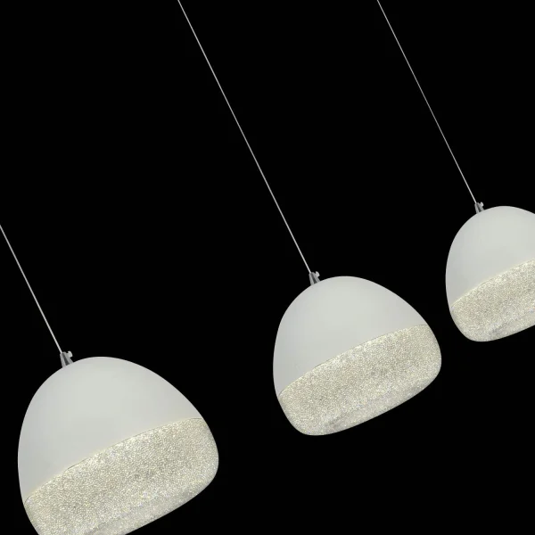 LÂMPADA DE TETO LED 3 LUZES ALBANY 45W 4000K