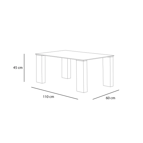 MESA DE CAFÉ G'VLE BRANCO MESA DE CAFÉ G'VLE BRANCO