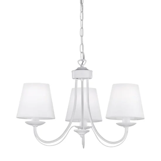 LÂMPADA DE TETO 3 LUZES BRANCAS ARIZONA