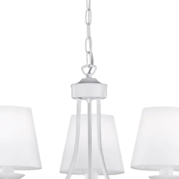 LÂMPADA DE TETO 3 LUZES BRANCAS ARIZONA