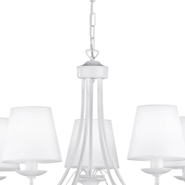 LÂMPADA DE TETO 5 LUZES BRANCAS ARIZONA