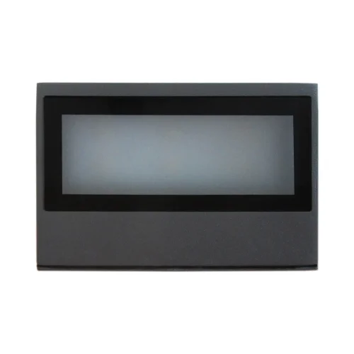 LÂMPADA DE PAREDE EXTERNA LED VERMELHO 8W 4000K ANTHRACITE