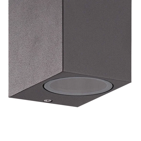 APLICAR FEROX AO AR LIVRE 2 LUZES GU10 ANTRACITO