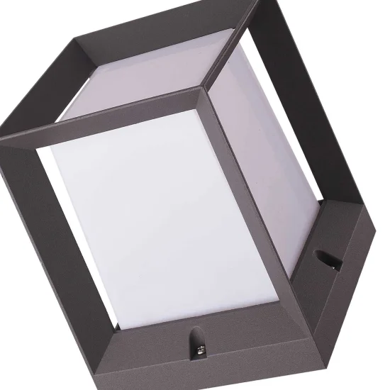 OVERWALL EXTERIOR SNOWDROP 22CM E27 ANTRÁCITA 2