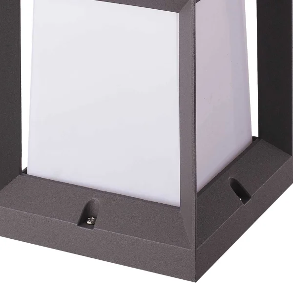 OVERWALL EXTERIOR GOTA DE NEVE 16CM E27 ANTRÁCITA OVERWALL EXTERIOR GOTA DE NEVE 16CM E27 ANTRÁCITA