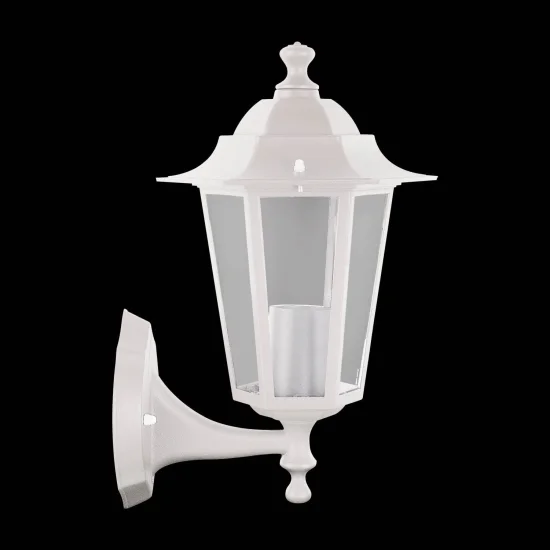 BRANCO HEXAGONAL EXTERIOR APLIQUE E27 2