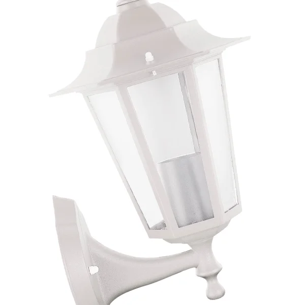 BRANCO HEXAGONAL EXTERIOR APLIQUE E27 BRANCO HEXAGONAL EXTERIOR APLIQUE E27