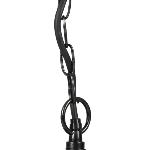 LÂMPADA PENDENTE EXTERIOR HEXAGONAL PRETO