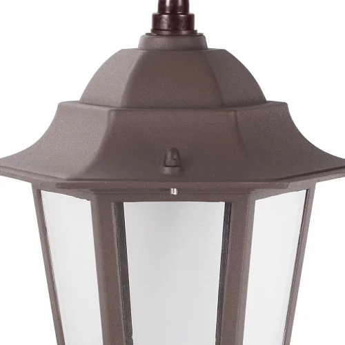 LÂMPADA PENDENTE EXTERIOR FERRUGEM MARROM HEXAGONAL LÂMPADA PENDENTE EXTERIOR FERRUGEM MARROM HEXAGONAL