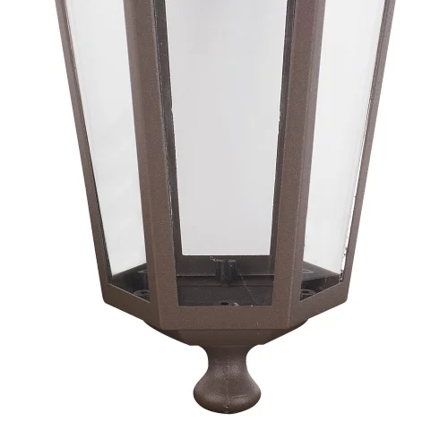 LÂMPADA PENDENTE EXTERIOR FERRUGEM MARROM HEXAGONAL LÂMPADA PENDENTE EXTERIOR FERRUGEM MARROM HEXAGONAL