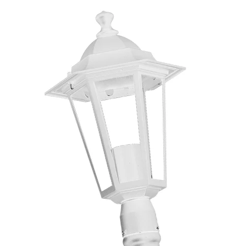 LÂMPADA HEXAGONAL BRANCO DO PÉ EXTERIOR