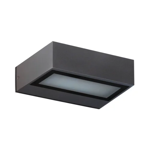 LÂMPADA DE PAREDE EXTERNA LED VERMELHO 8W 4000K ANTHRACITE