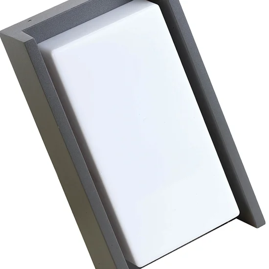 APLICAR EXTERIOR LED HOUSTON 12W 4000K ANTRÁCITA 2