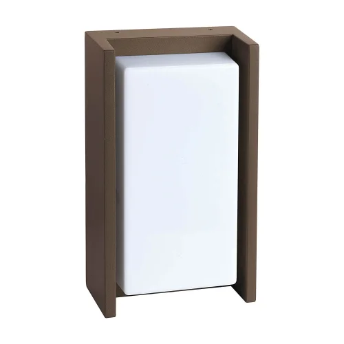 APLICAR EXTERIOR LEVOU HOUSTON 12W 4000K FERRUGEM MARROM