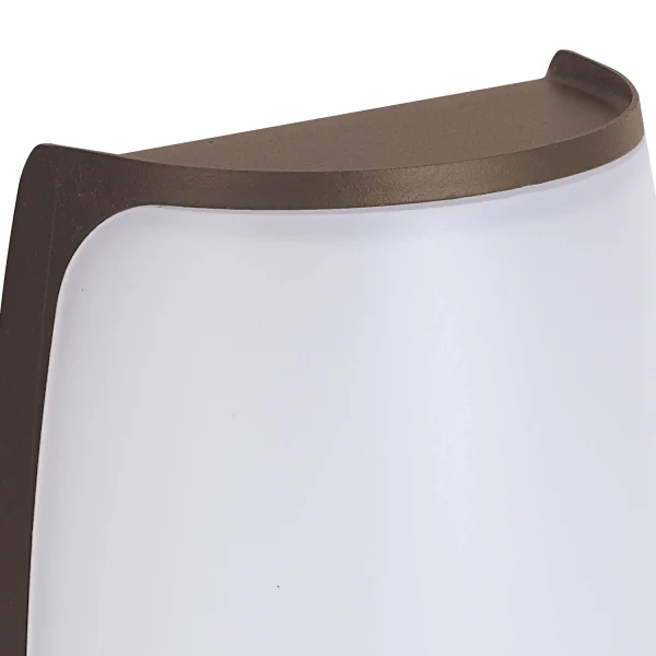 HUDDINGE LED APLIQUE EXTERIOR 12W E 4000K ÓXIDO MARROM HUDDINGE LED APLIQUE EXTERIOR 12W E 4000K ÓXIDO MARROM