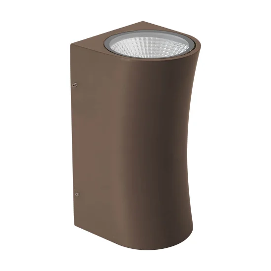 APLICAR MASSACHUSSETS DE LED EXTERIOR 10W 4000K ÓXIDO MARROM