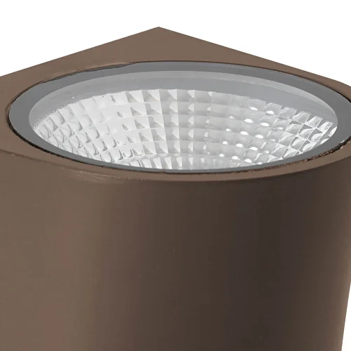 APLICAR MASSACHUSSETS DE LED EXTERIOR 10W 4000K ÓXIDO MARROM