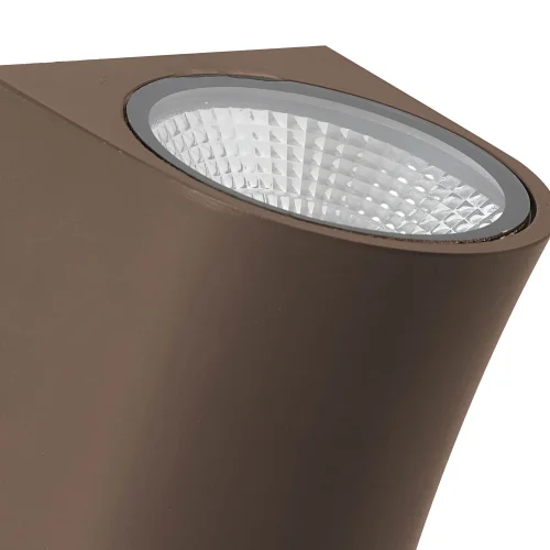 APLICAR MASSACHUSSETS DE LED EXTERIOR 10W 4000K ÓXIDO MARROM