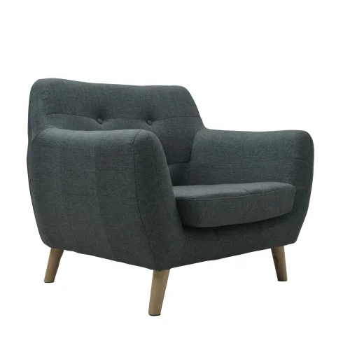 POLTRONA CINZA-OLIVA VINTAGE