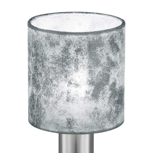 LÂMPADA DE MESA PICCOLO TELA PRATA