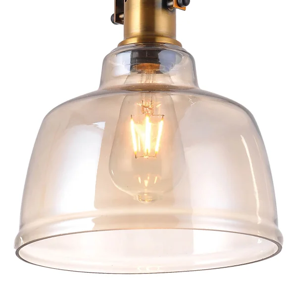 PINGENTE LÂMPADA FEVEREIRO VIDRO