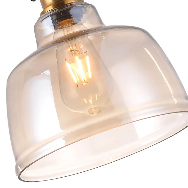 PINGENTE LÂMPADA FEVEREIRO VIDRO