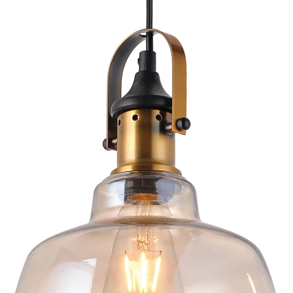 PINGENTE LÂMPADA FEVEREIRO VIDRO