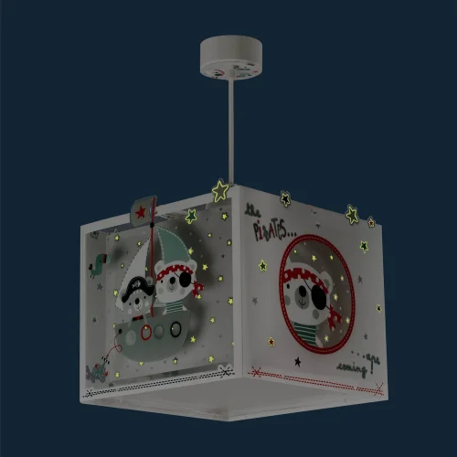 PIRATAS DE LÂMPADA PENDENTE INFANTIL