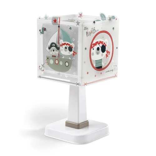 PIRATAS DE LÂMPADA DE MESA INFANTIL