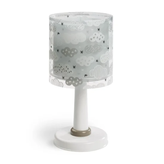 CINZA NUVENS LÂMPADA DE MESA INFANTIL