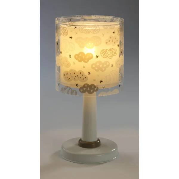 CINZA NUVENS LÂMPADA DE MESA INFANTIL