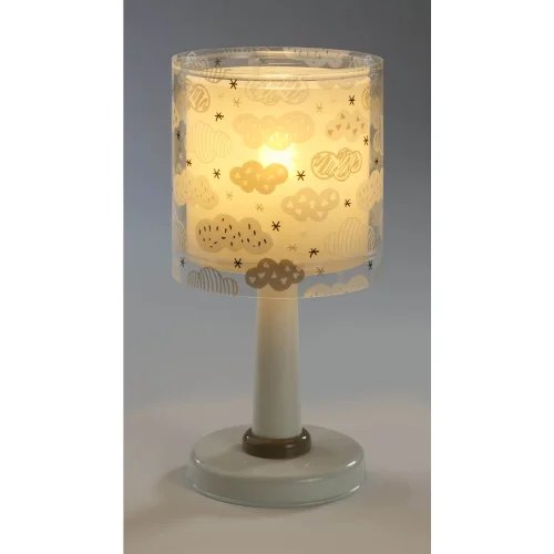 CINZA NUVENS LÂMPADA DE MESA INFANTIL