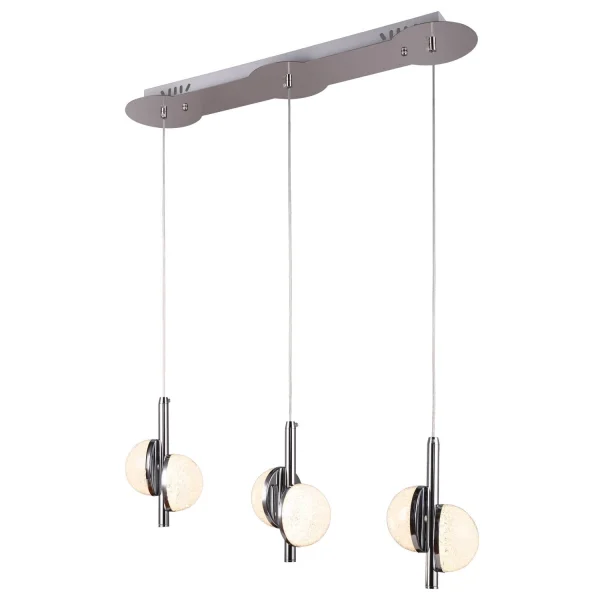 LÂMPADA TÉCNICA LED IDARA 3x (2x5W) 4000K CROMO