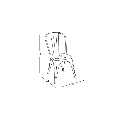 CADEIRA JOSEPHINA AMARELA