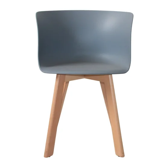 POLTRONA NORDIC WOOD CINZA 2