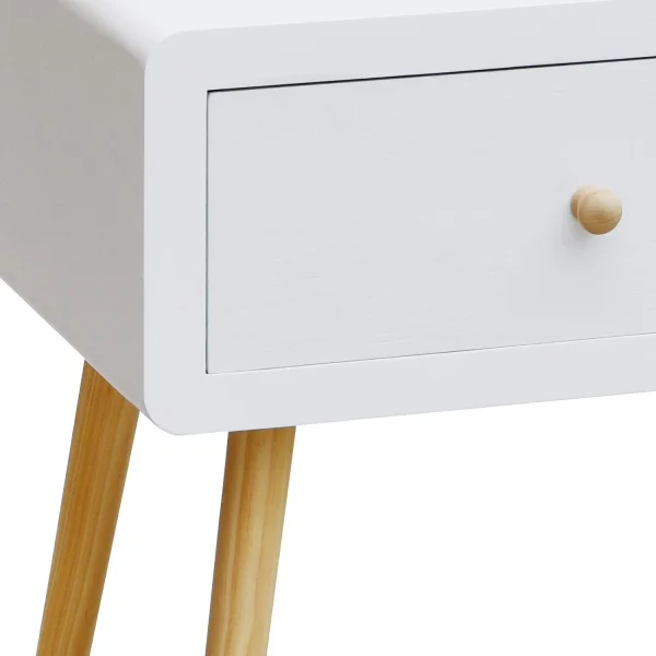 MESA DE CABECEIRA 1 GAVETA LUNDGREN