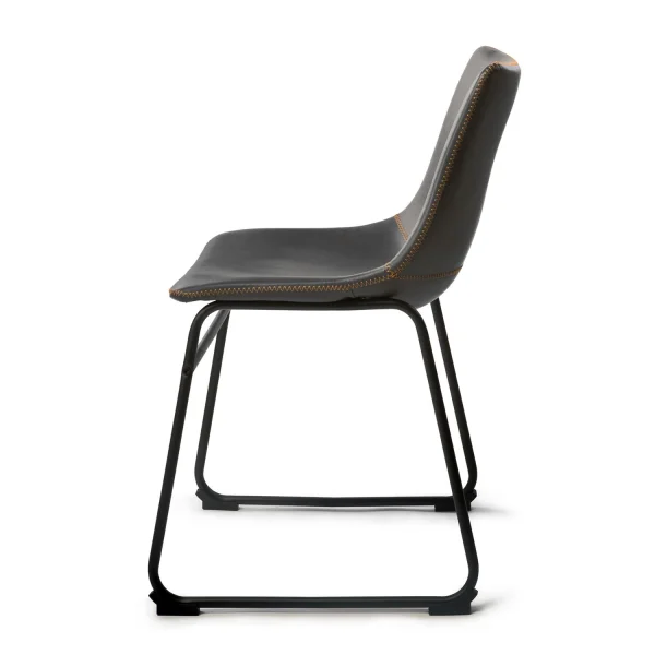 CADEIRA LENNIX CINZA VINTAGE