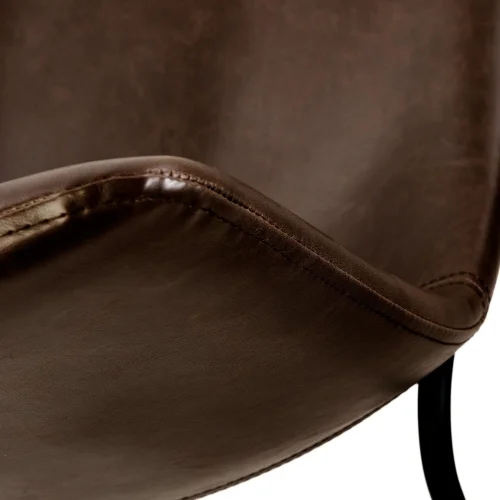 BANQUINHO MARROM VINTAGE LENNIX