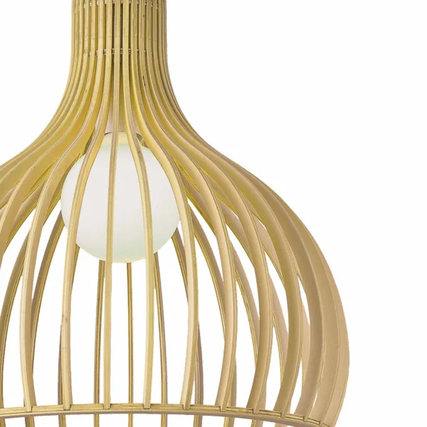 QUEIMA DE TETO DE MADEIRA DE QUERATINA E27