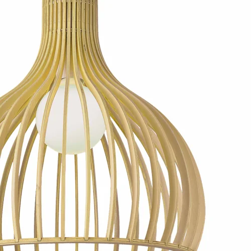 QUEIMA DE TETO DE MADEIRA DE QUERATINA E27