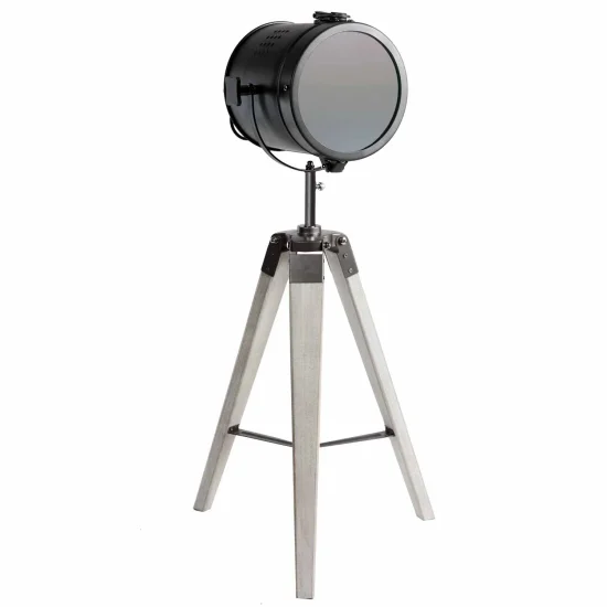 LÂMPADA DE MESA COSTURADO AÇO ENVELHECIDO