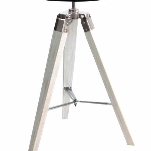 LÂMPADA DE MESA TELA PRETA ABRIL