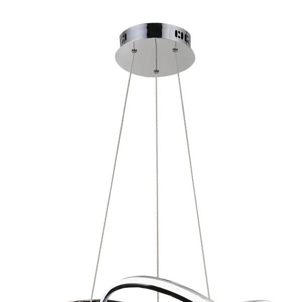 VALE DA LÂMPADA DO TETO DE LED 49W 4000K CROMADO