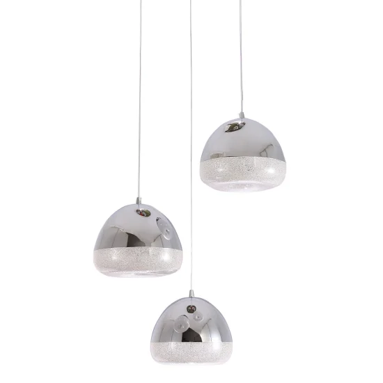 LÂMPADA DE TETO STACY 45W 4000K BASE CIRCULAR CROMADA 2