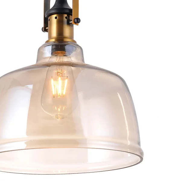 LÂMPADA PENDENTE VIDRO FEVEREIRO 30CM