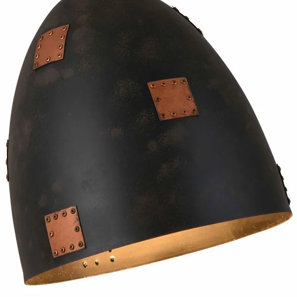 LÂMPADA TETO TRISTAN IDADE MARROM